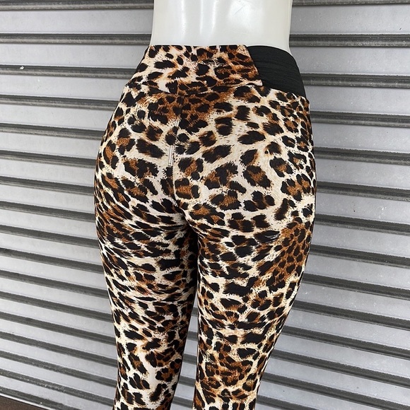Soho Girls Animal Print Pants One Size Fits All - Picture 9 of 12